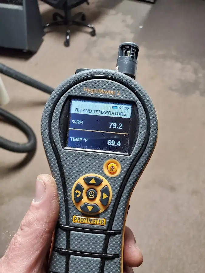 Moisture meter humidity assessment for Mold Remediation & Removal in Ward